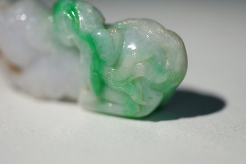 翡翠|翡翠太师少保把件