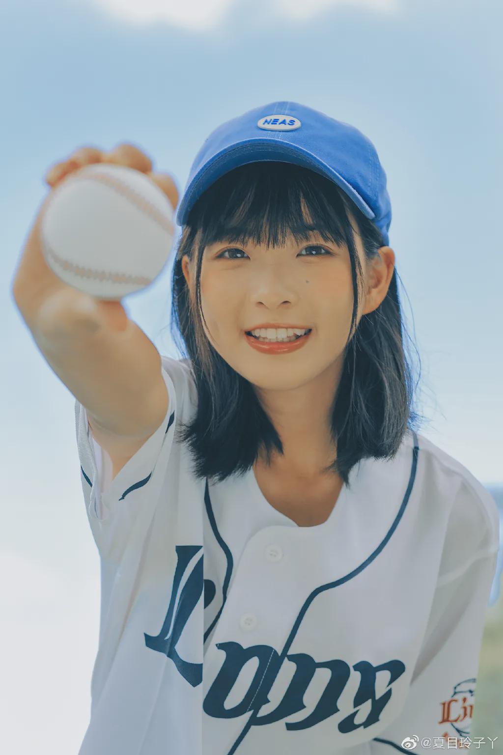 海带|少女约拍：《棒球少女》