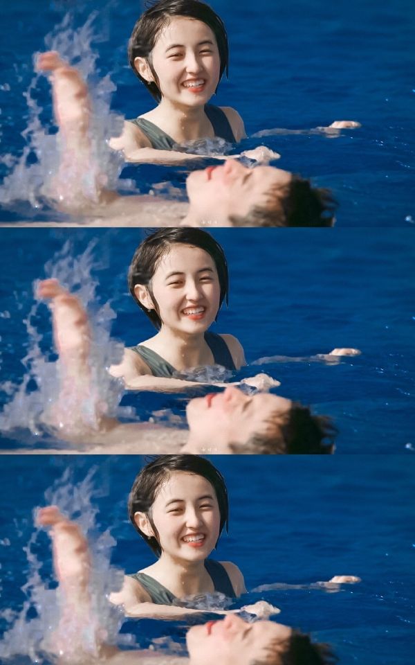 张子枫|张子枫长大了，和梁靖康的吻戏，吴磊泳池戏预告曝光？