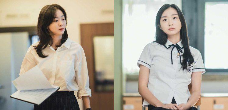 金多美|《梨泰院》金多美对比旧照脸小一圈！新剧《那年我们》美貌升级