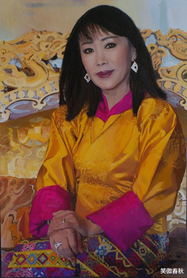 不丹老國王娶4個親姐妹，個個膚白貌美，生下5個女兒比花還嬌艷-圖10
