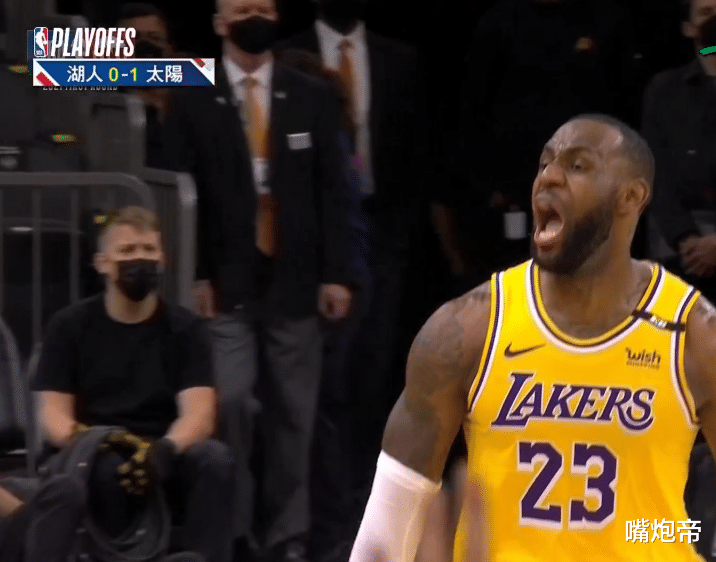 湖人队|雷霆一击！詹皇绝命三分击溃太阳，23+9大吼宣泄，对抗全场BeatLA呼声
