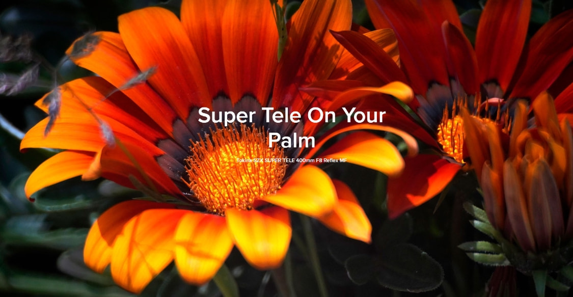 |肯高图丽正式发布折返镜头400mm F8 N II S