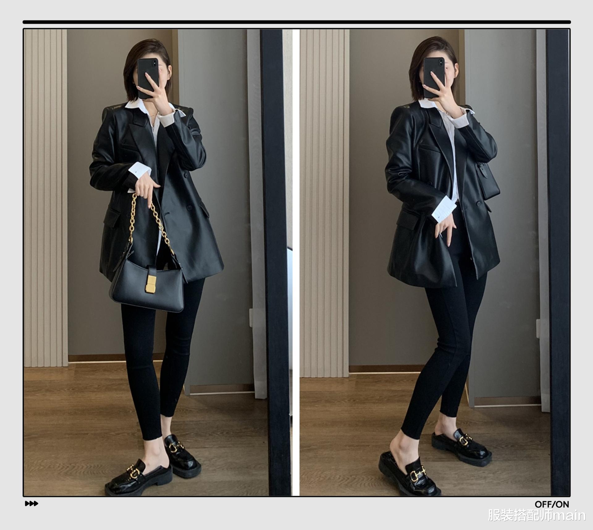 服装搭配师main|早秋换季白衬衫凭什么是王者？4件外套+9种穿法，休闲通勤都好看