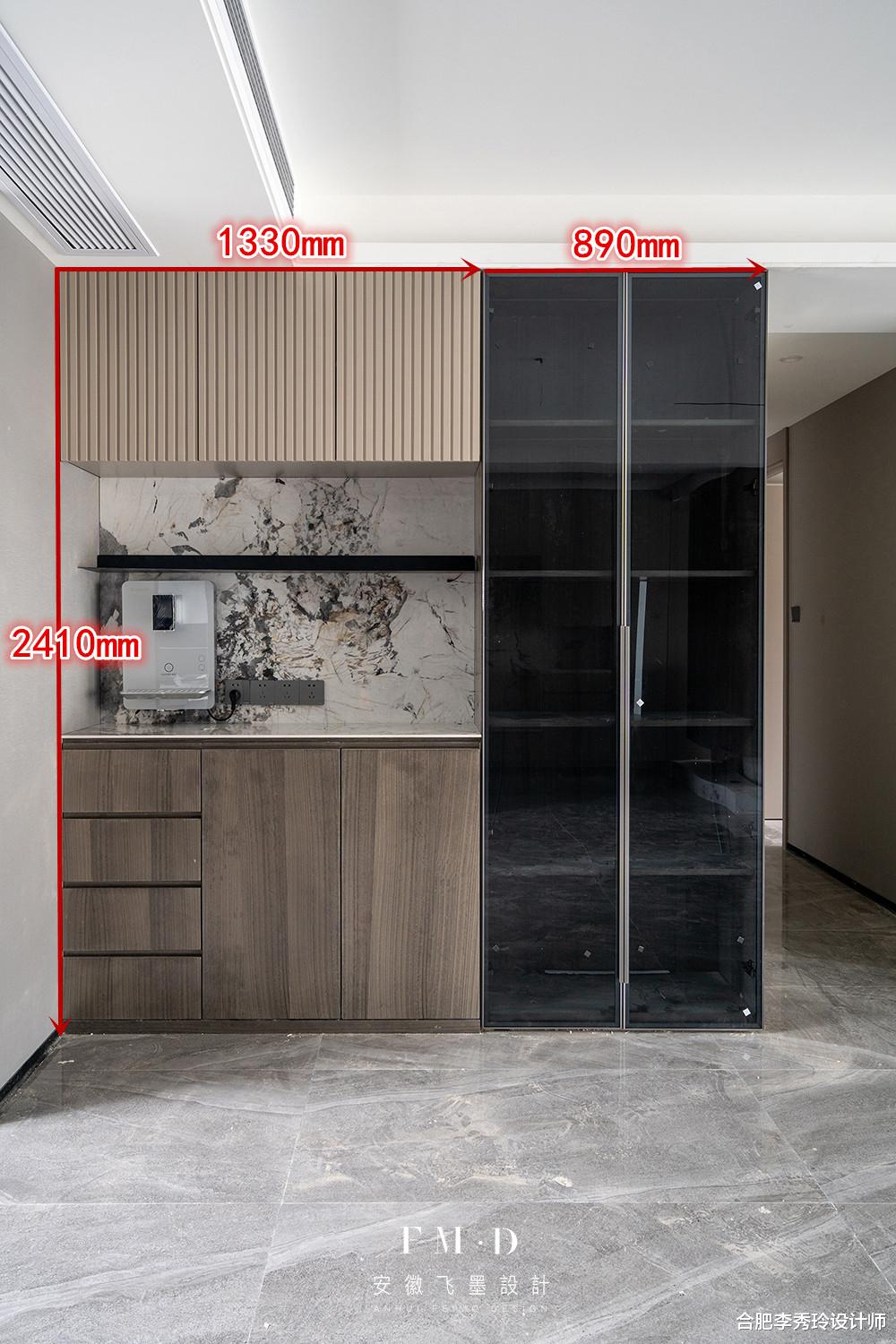 合肥李秀玲设计师|一梯两户半包20多万，140㎡大横厅打通阳台，有了200㎡大平层既视感