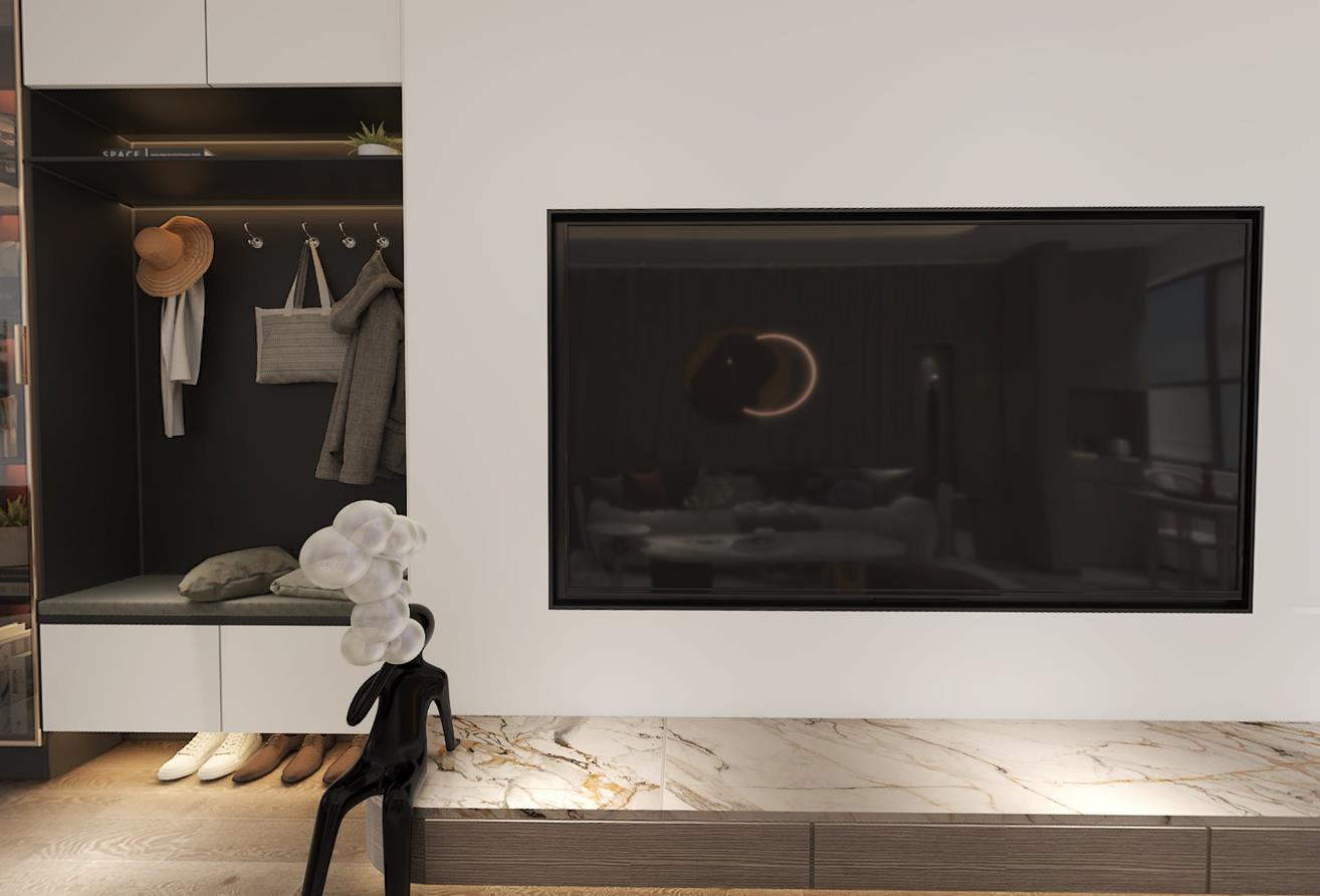 轻奢·生活——156平米轻奢风|珠海中冶逸景公馆三房两厅家装设计案例