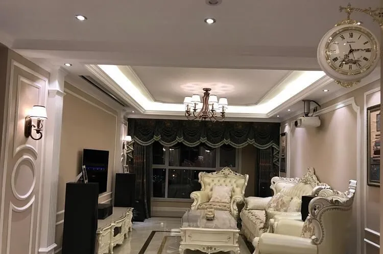 135平美式风格花了35万了,卫生间的淋浴房很多人没见过!