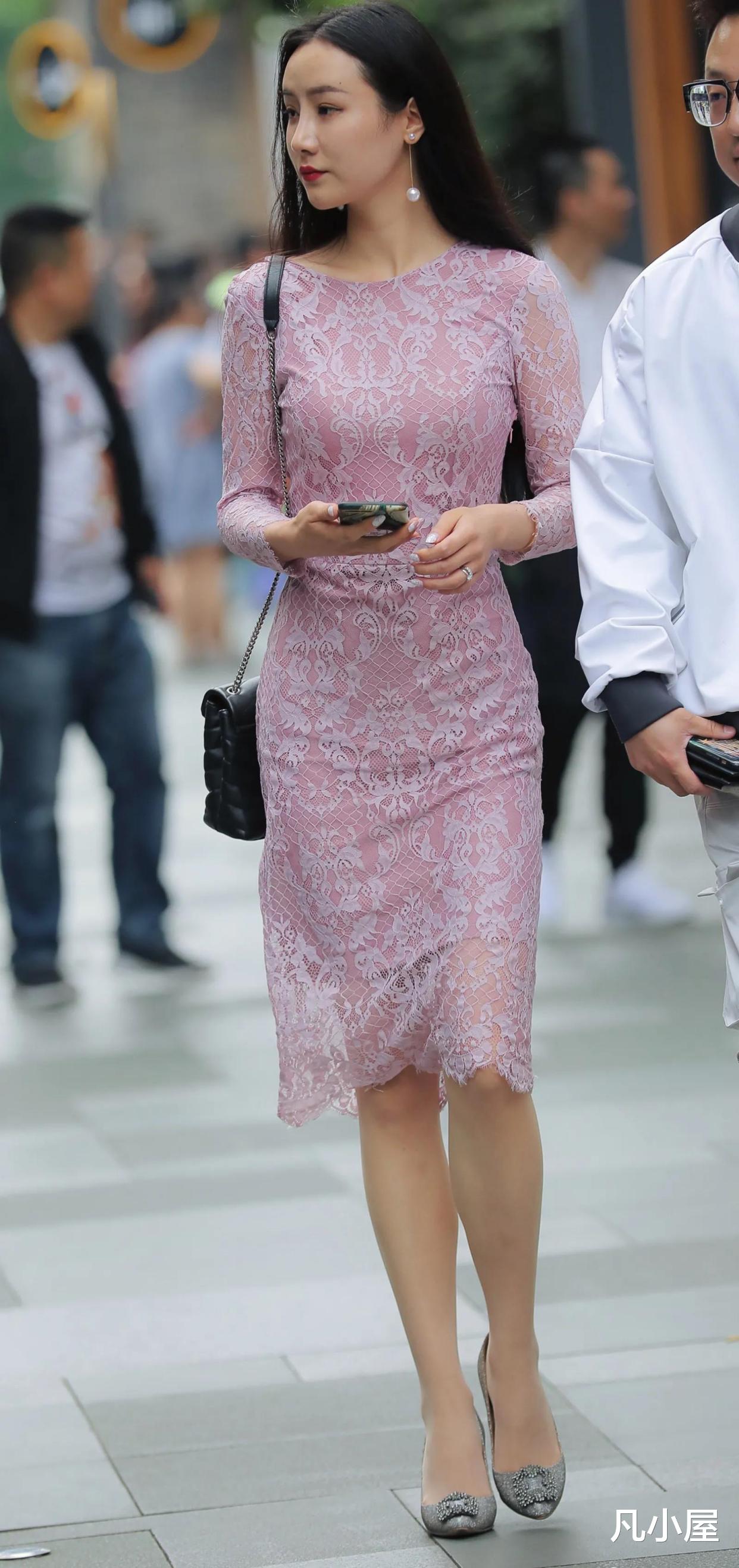 凡小屋|包臀裙的魅力,穿上它背影都是一种美