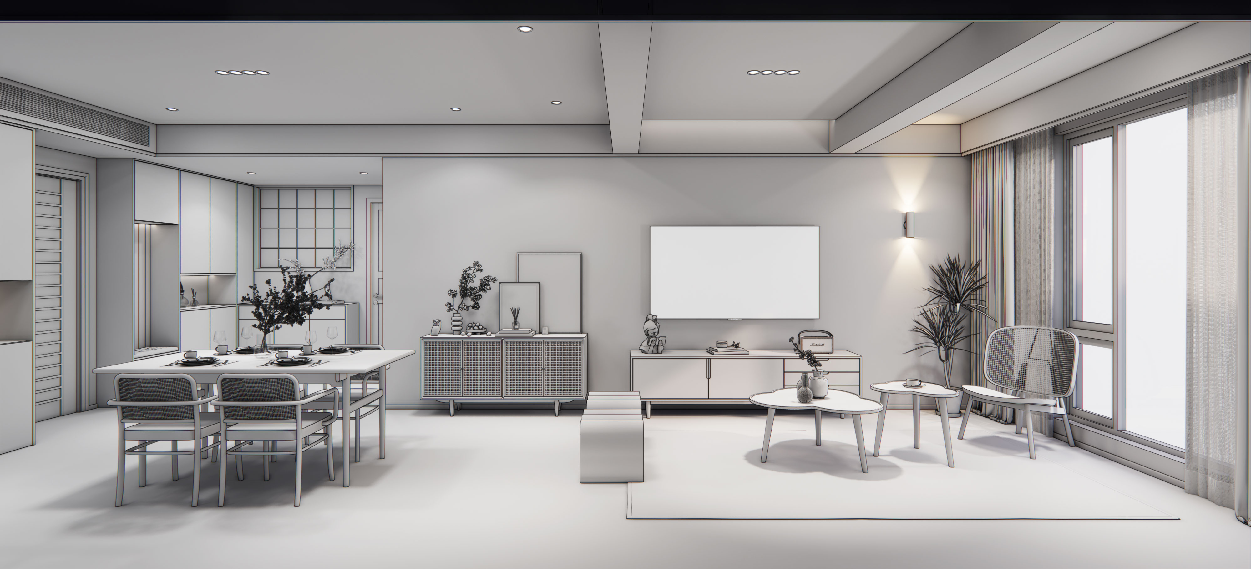 保利观澜90㎡，文艺女青年的安闲