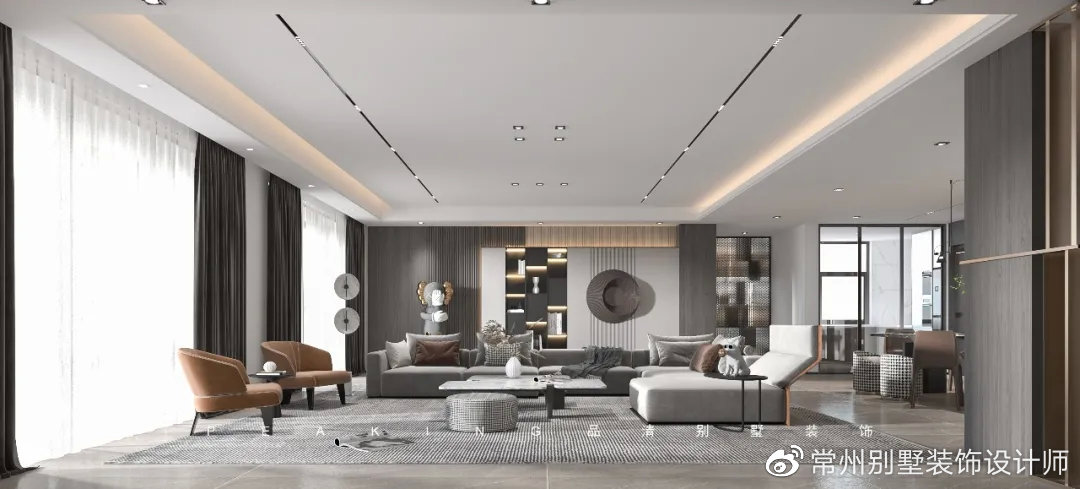 别墅装修｜现代风格，时尚的气质美学！
