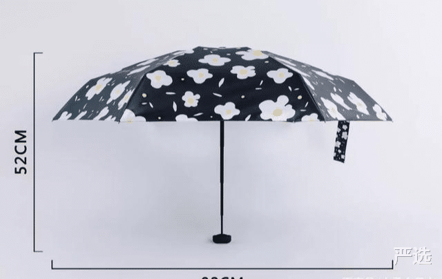 严选 最近火了一把伞，能降温，能抗风，能塞进口袋，清爽防晒又好看！