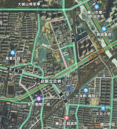 唐山中哥 启新立交桥已经有三十多年的历史了?一起看看唐山第一座立交桥!