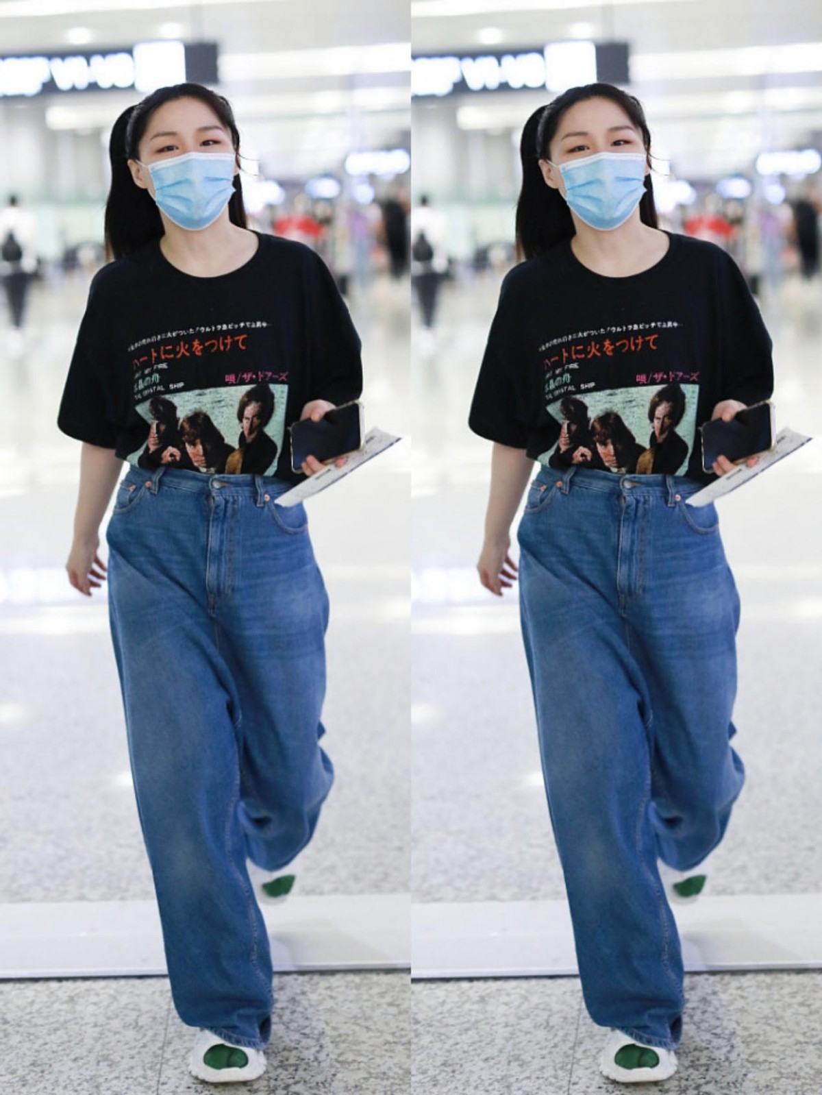 白小白的衣橱|别因为金靖的长相忽略她的身材，穿低领裙秀曲线，快“包”不住了