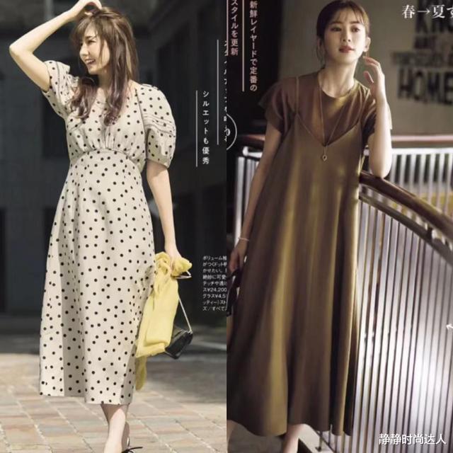 静静时尚达人|35岁的女人如何选择连衣裙？这4种连衣裙，照着穿很美很减龄