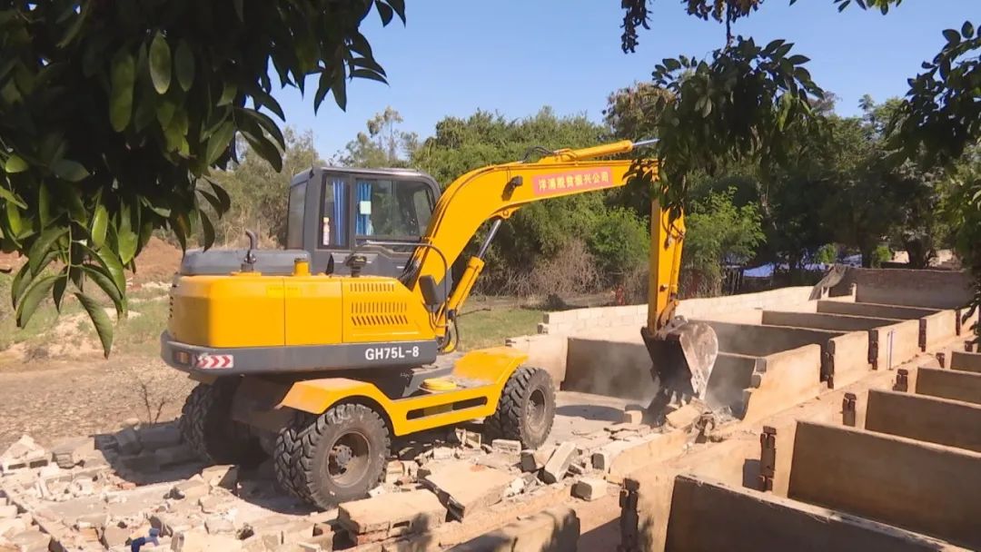 洋浦网视 三都区加大拆迁力度,为项目建设提供作业面