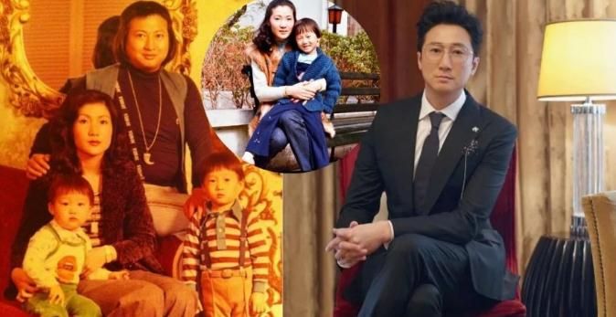 洪天明|洪天明晒全家福旧照 曝光洪天宝韩裔原配盛世美颜