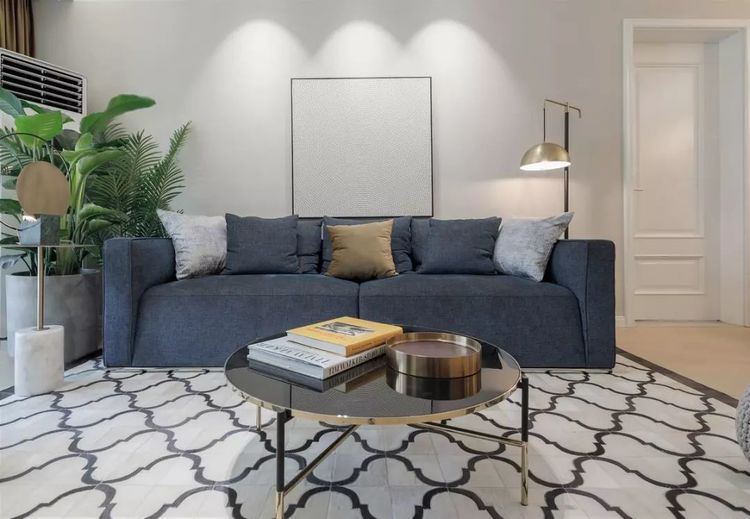 128㎡现代简约风,端庄大方、放松身心的舒心之家