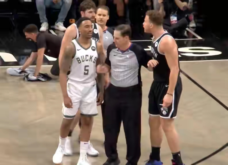 布雷克·格里芬|破案了！格里芬为何跨栏字母大哥，慢镜回放，两原因解析真相！