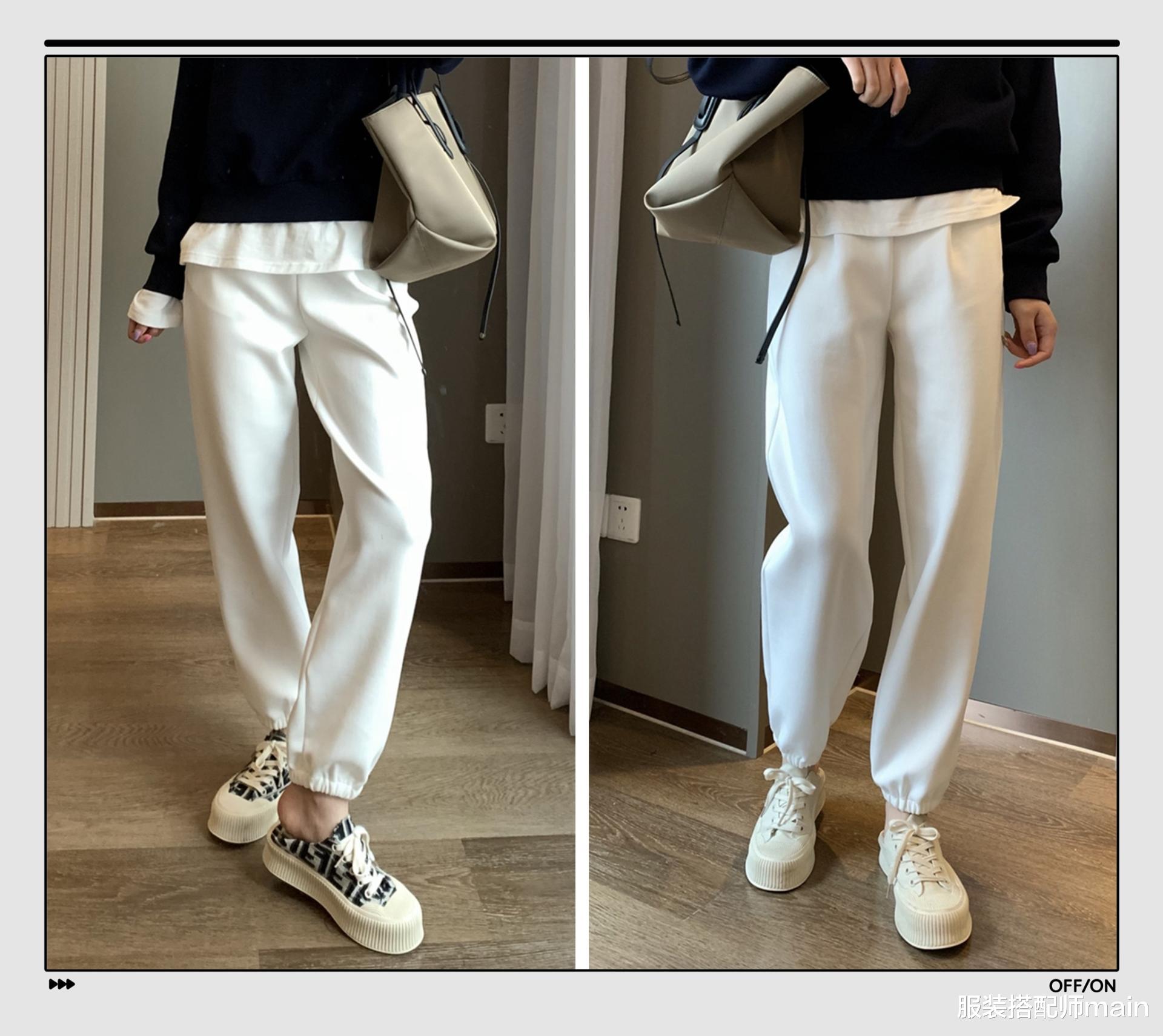 服装搭配师main|白裤子显胖？从选款、搭配、风格三方面教你穿，显瘦又时髦