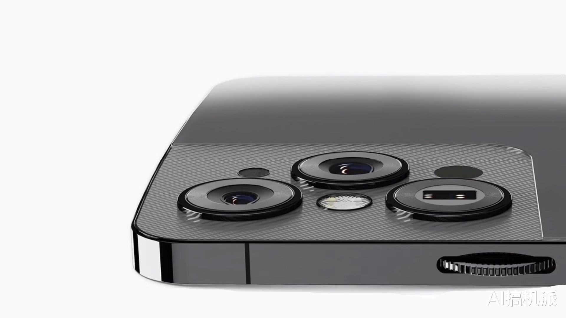 苹果|iPhone 14 Pro渲染图出炉，浴霸做平了，屏占比超高，很极致！