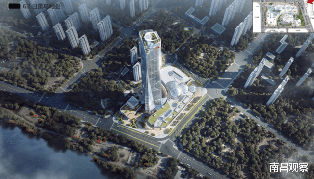 唐山|南昌第一高楼平安金融中心商业办公楼批前公示，主楼高375米！