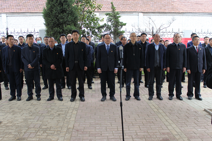 中国山东网菏泽 菏泽市开发区举行建党百年“清明节祭英烈”活动