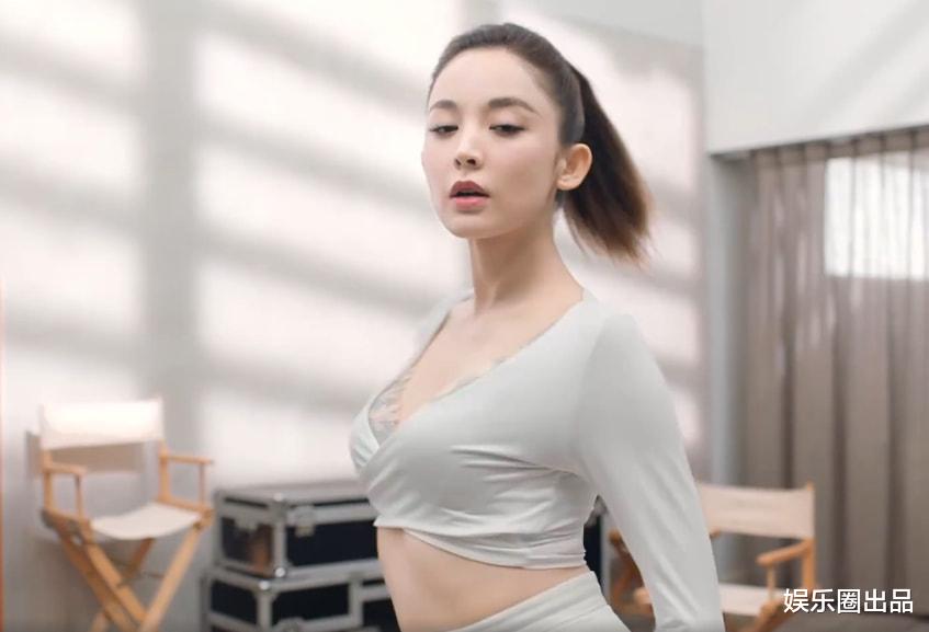 古力娜扎|古力娜扎拍内衣宣传片，穿低领装出镜被赞敬业，网友：诚意满满