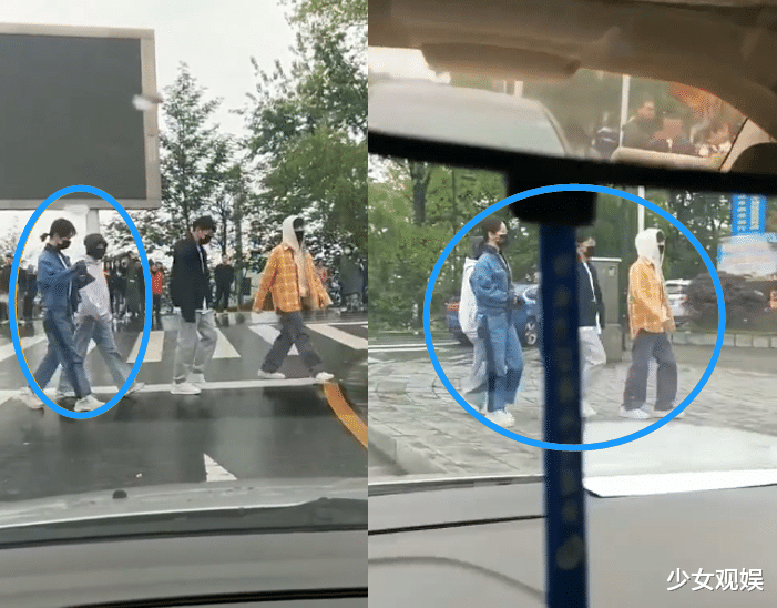 杨紫|澄清恋情后杨紫录综艺，跟张艺兴买菜又插秧，她的表情显二人关系