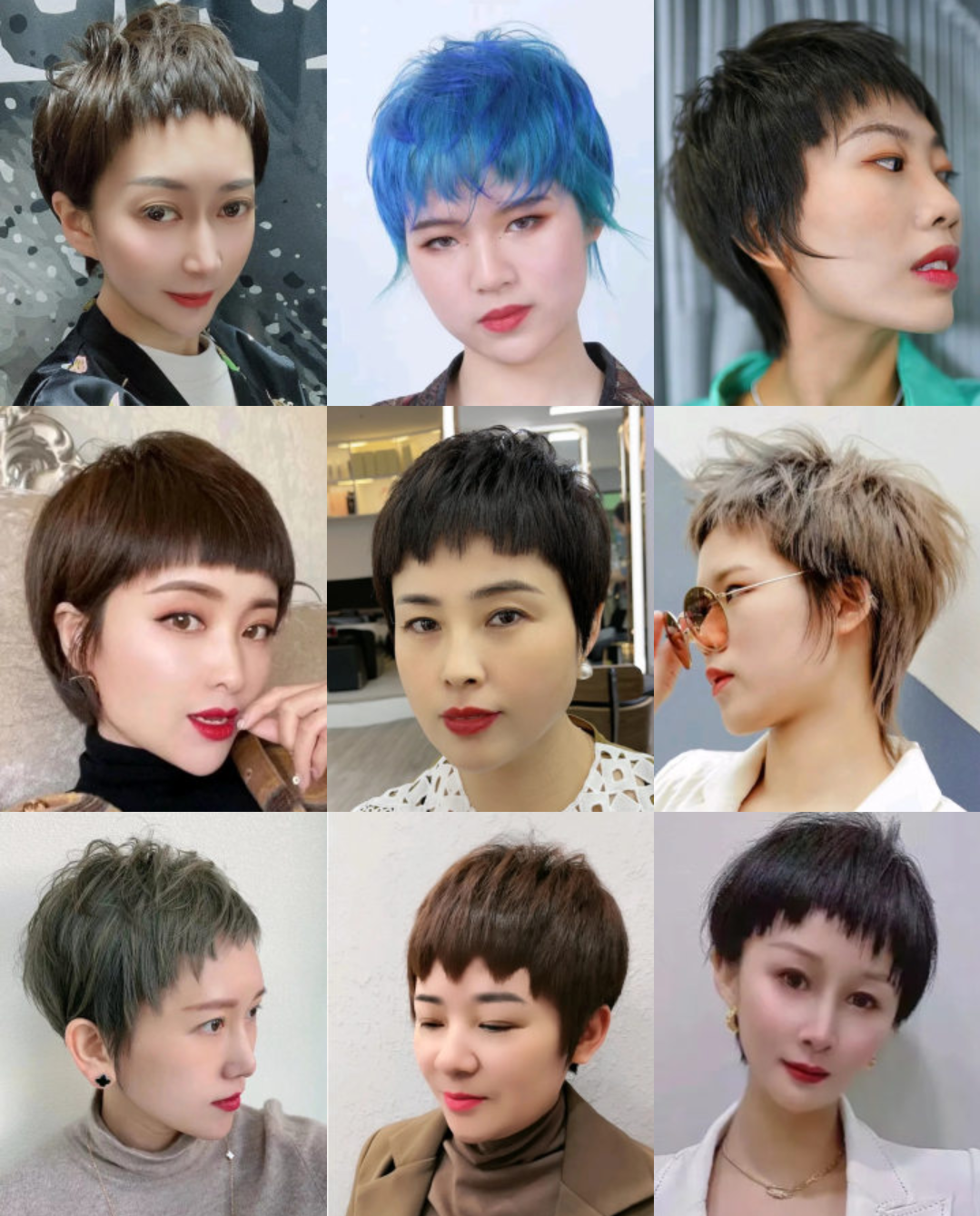 短发|2021短发大全100多款,剪剪烫烫染染就是不一样,快挑一款吧