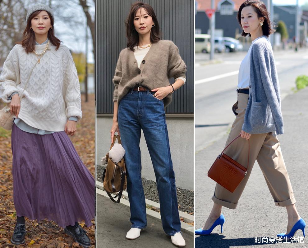时尚穿搭生活馆|被这个40+女人穿搭圈粉了，简约时髦又高级，太适合普通人穿了