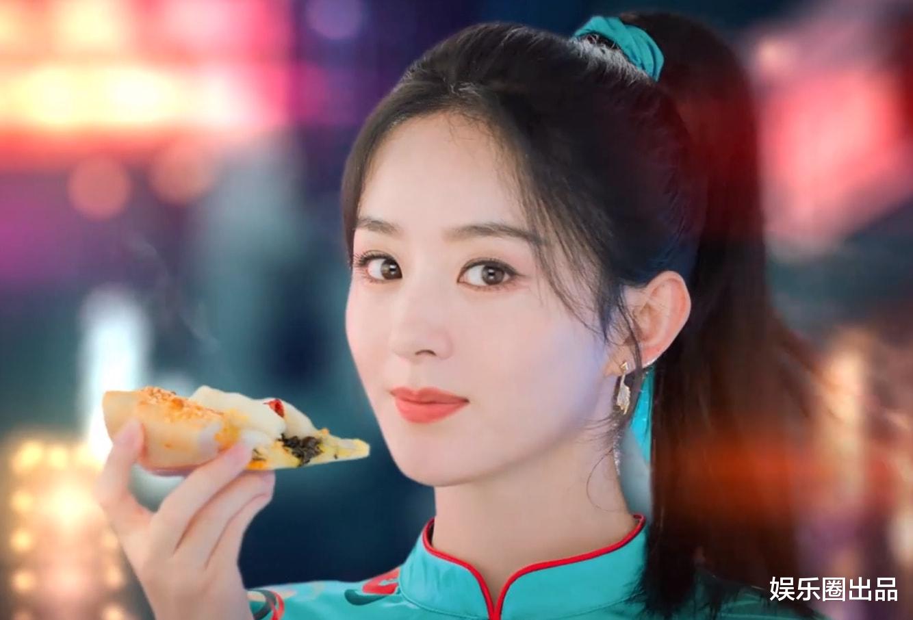 赵丽颖|赵丽颖拍摄美食宣传片，出镜时长不到10秒钟，被指“不太敬业”