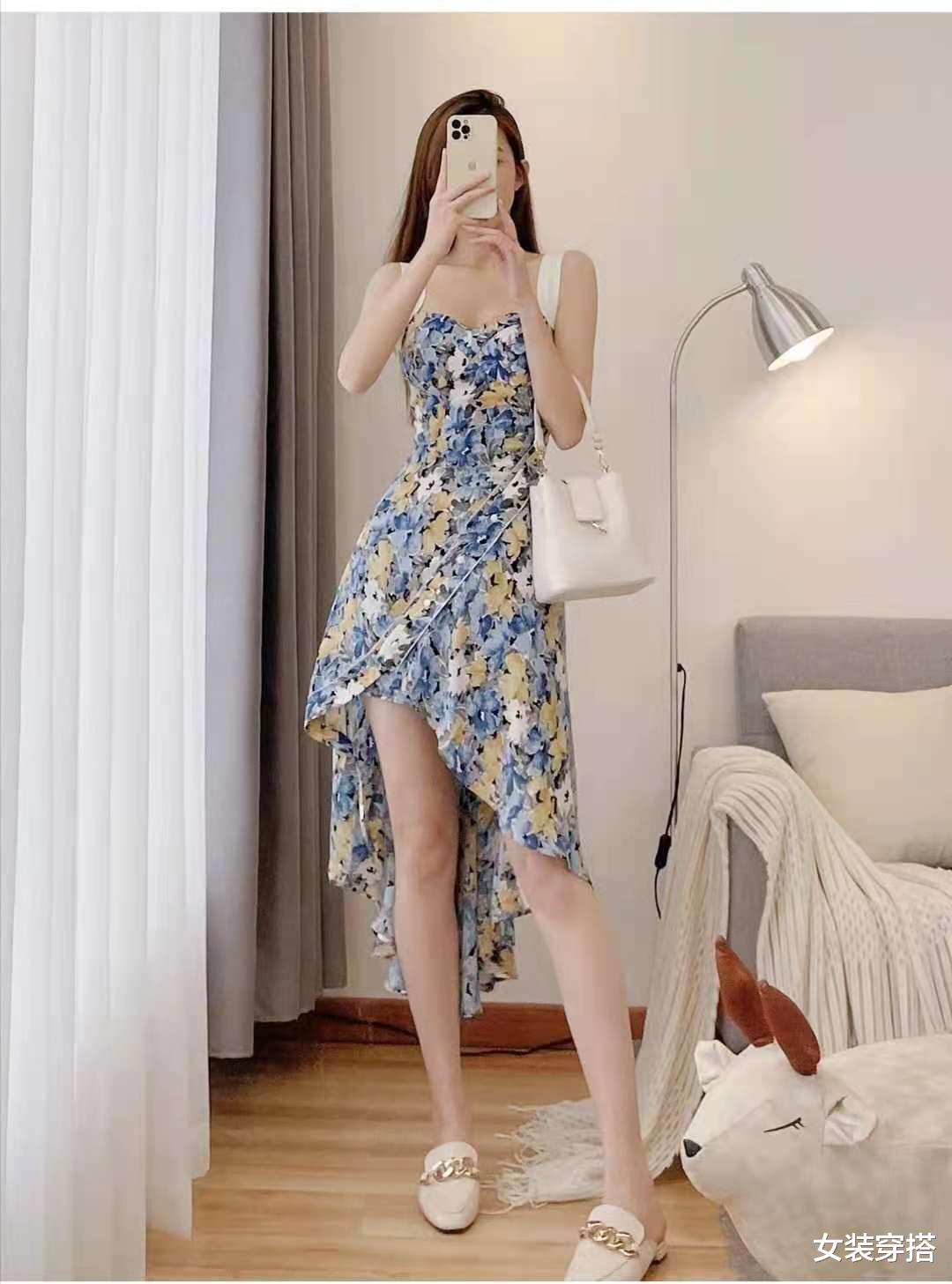 女装穿搭|法式连衣裙搭配什么鞋子好看