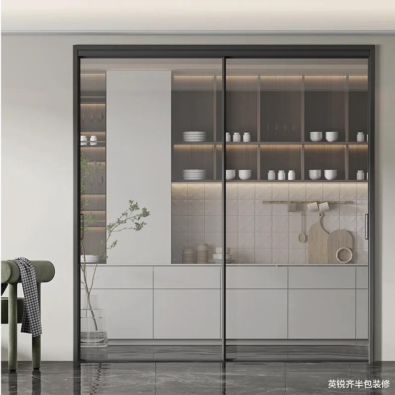 英锐齐半包装修|推拉门用吊轨还是地轨，哪种好？