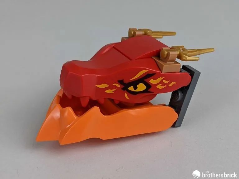 乐高幻影忍者|乐高幻影忍者71762凯的火焰神龙EVO开箱测评