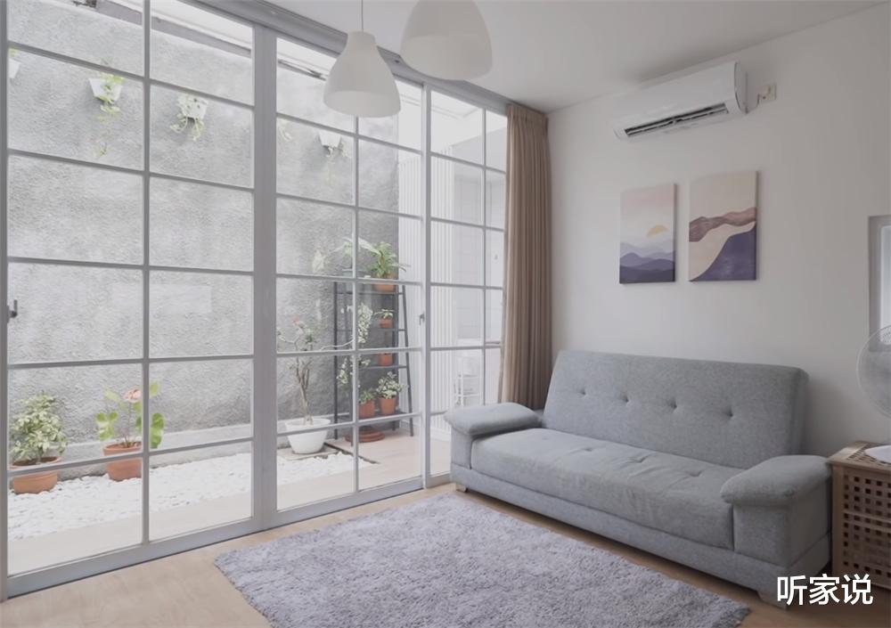 听家说|1家3口住进66㎡“白房子”:双层开放式设计,面积不大却干净整洁