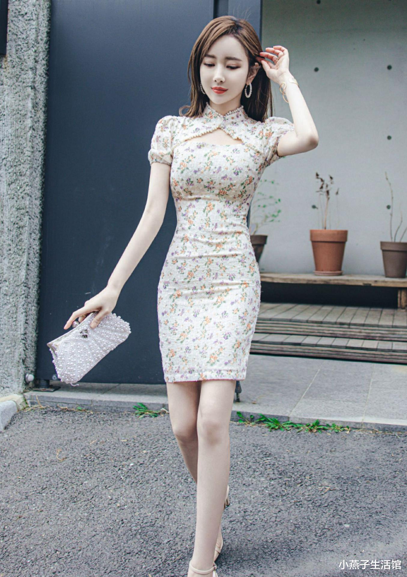 小燕子生活馆|旗袍的中式美风,这才是国粹中的经典,细腻温婉儒雅