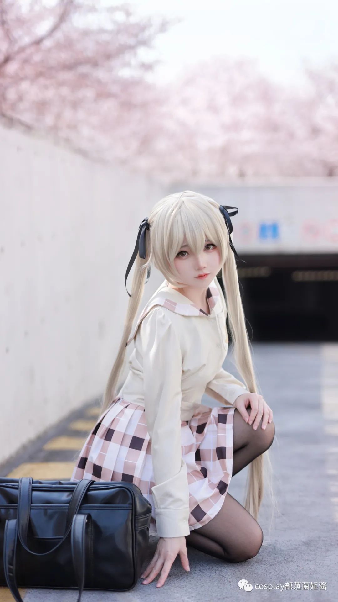 |cos：双马尾穹妹，两个相同的思念，编织在一起