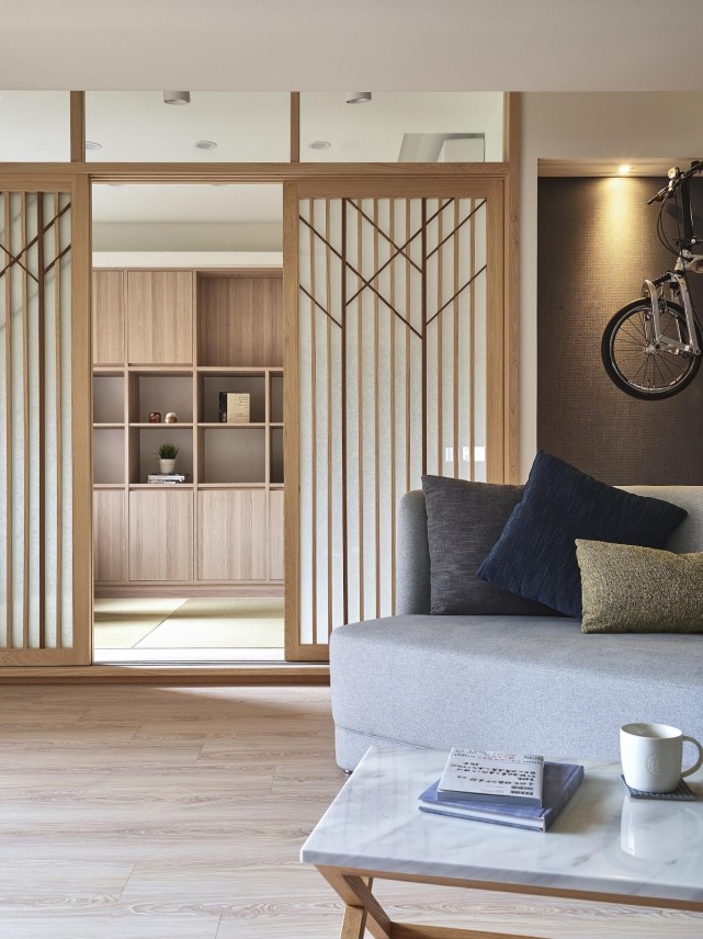 纯真的简洁原木风装修