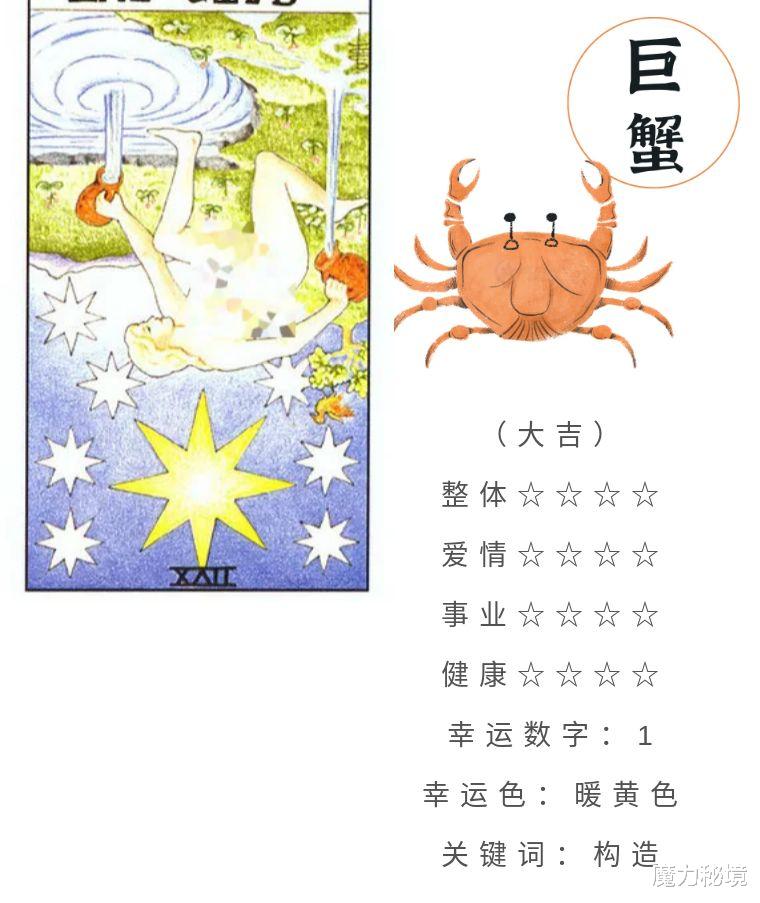 魔力秘境|十二星座7月5日重要运势，双子座巨蟹座大吉