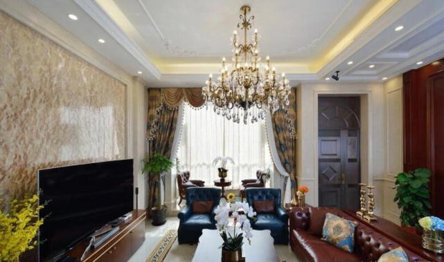 装修指南|买340㎡别墅，美式半包设计，花80W搞定的新家长这样