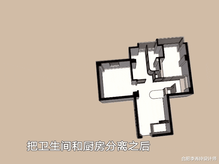 合肥李秀玲设计师|广州40㎡老公房，卫生间在厨房“串味”，14天用28万改造温馨舒服