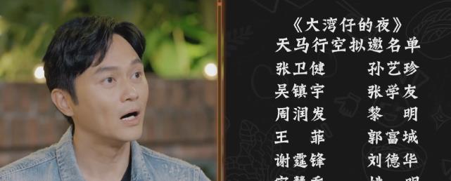 冯提莫|大佬来了,陈小春乖乖就范!刘德华进入《大湾仔的夜》拟邀名单