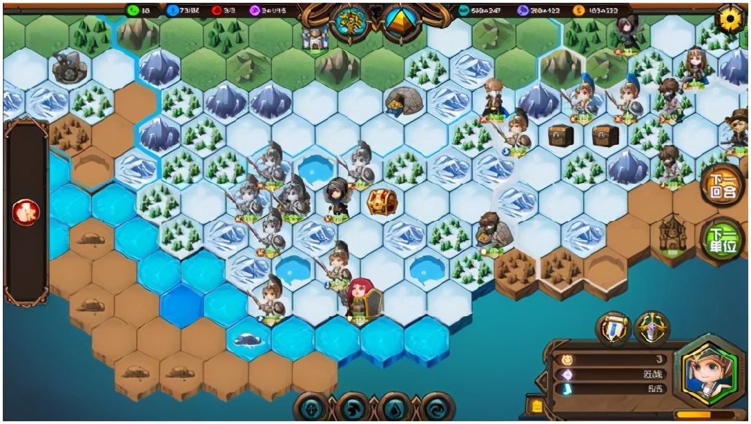 《軍團戰棋》建設城堡和領地，好玩的Q版策略單機手遊-圖3