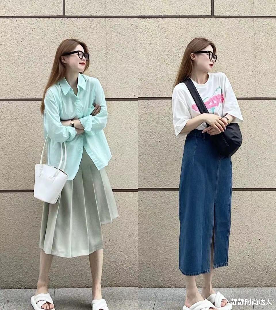 静静时尚达人|帅酷的你，穿裙子、裤子都有气场！参考这几套搭配，气质翻倍
