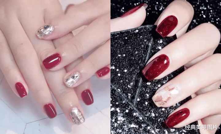 魏大勋|年前第一波美甲攻略，内有超级适合新娘的红色美甲，快来冲一波！