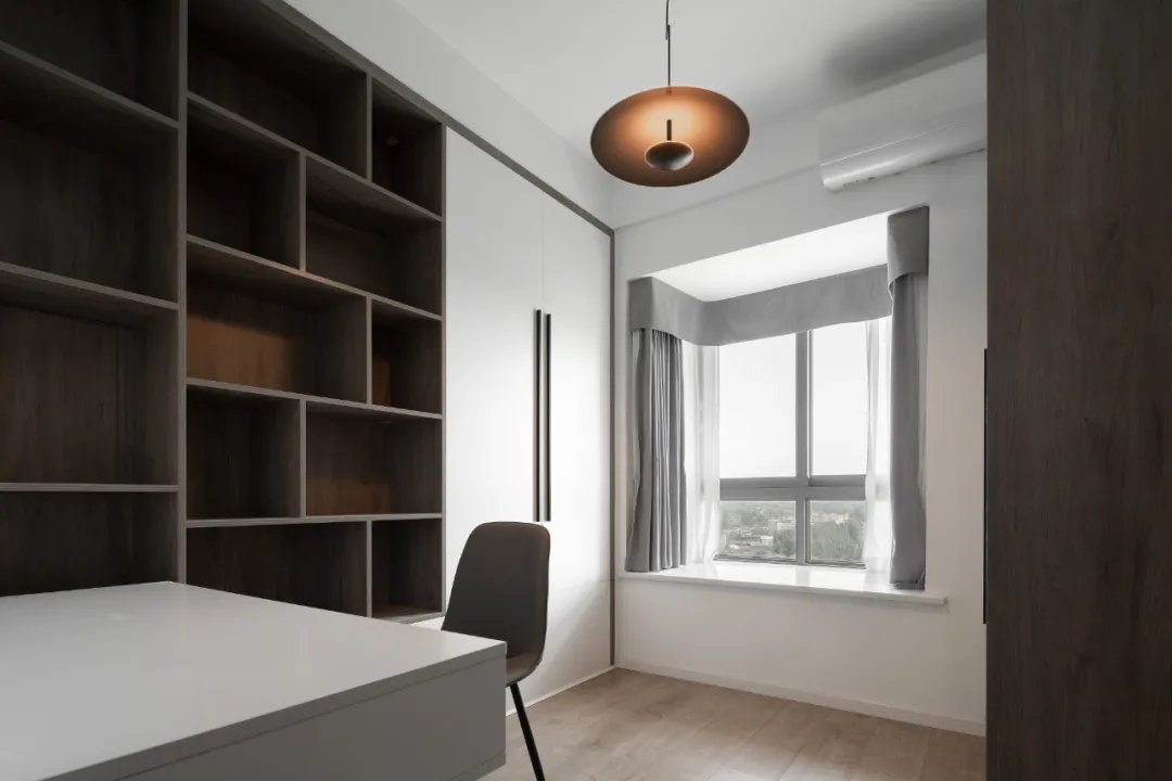 装修设计精选|95㎡现代简约，中性色调的设计，令人轻松惬意