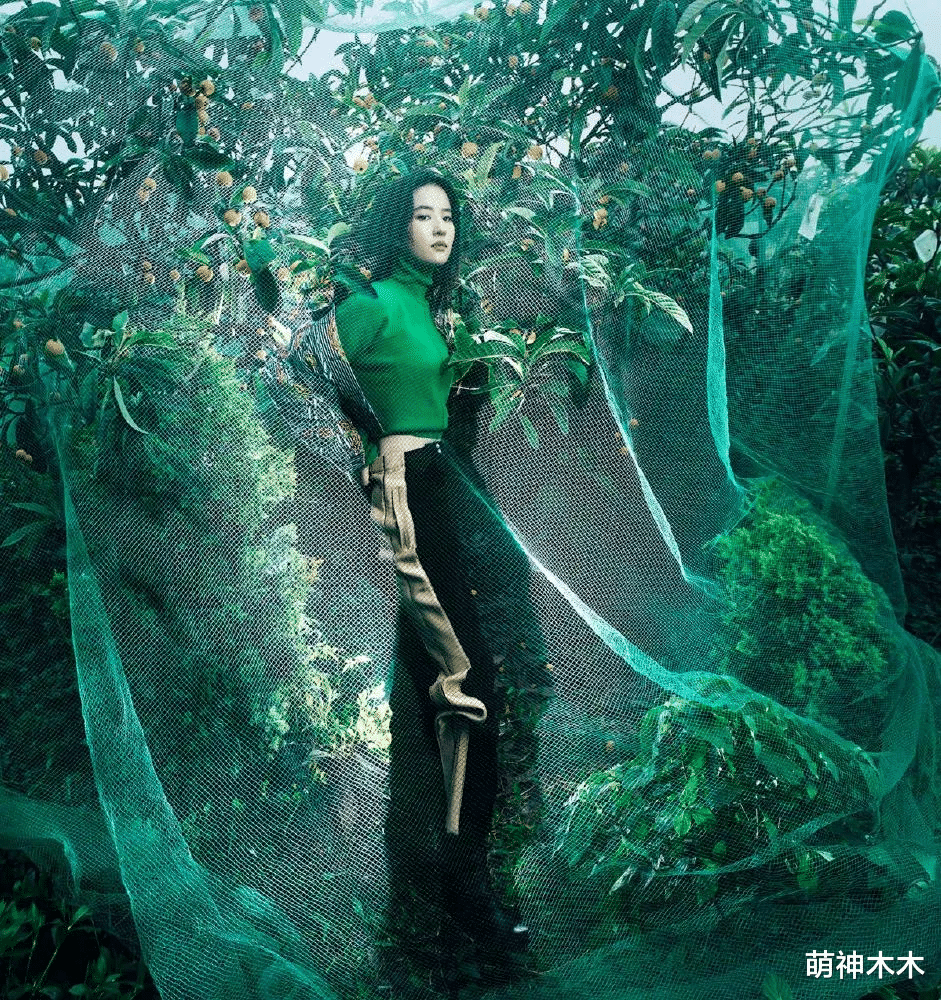 刘亦菲|刘亦菲瘦身成功?硬照P出大长腿尖下巴,新造型跟唐嫣撞款