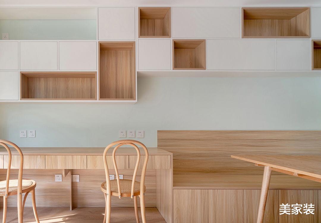 75平米的原木系家居,不仅有舒适的空间,更有超强的储物能力