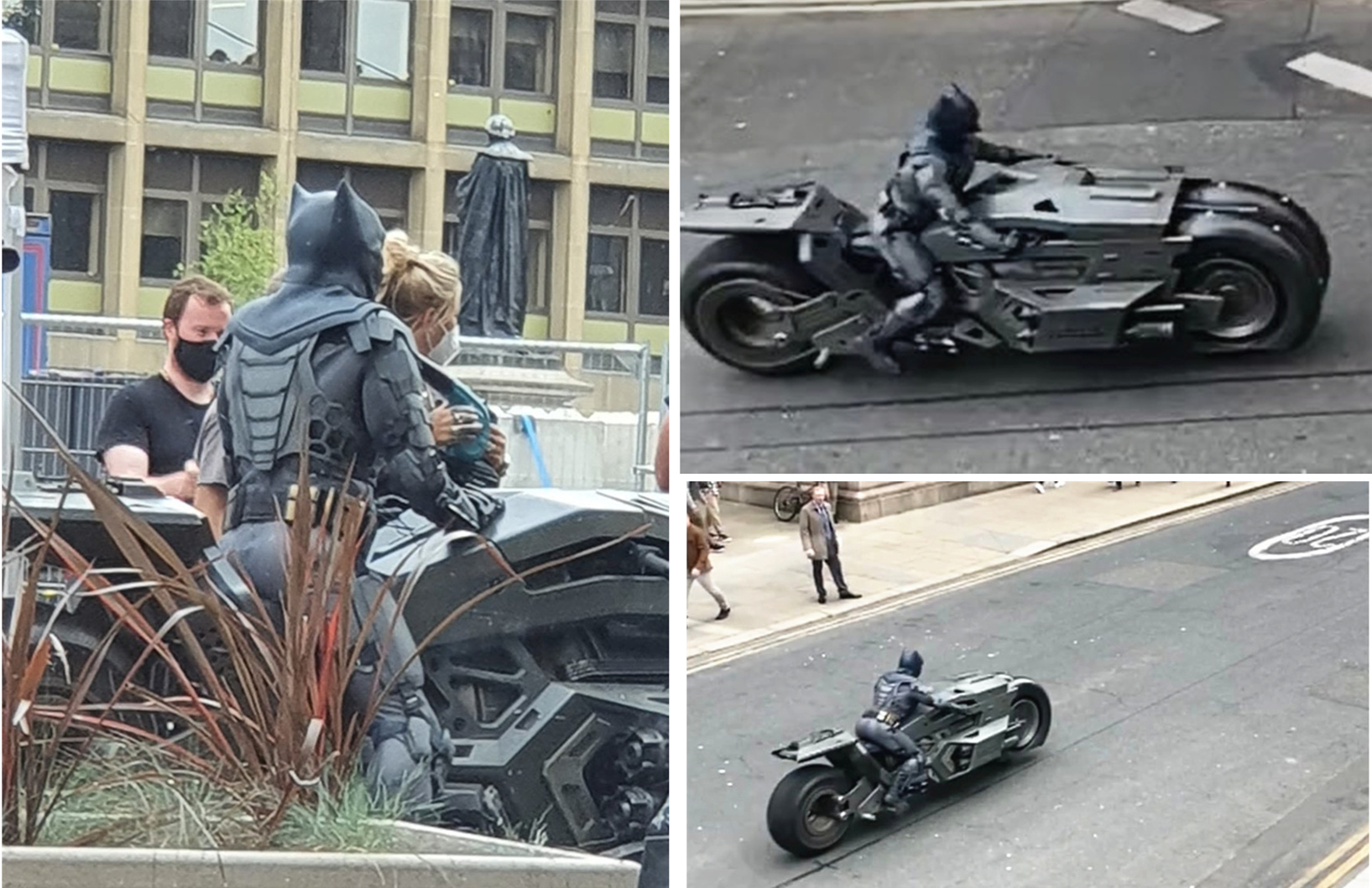 闪电侠|第二位蝙蝠侠登场，还有最新的蝙蝠摩托，《闪电侠》曝光新片场照