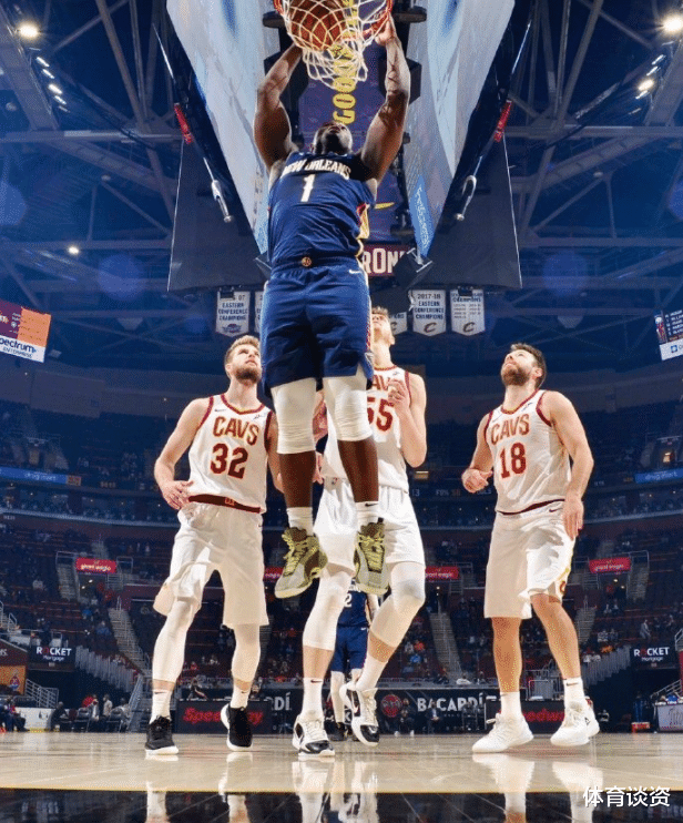 蔡恩·威廉森|38+9+4！20岁锡安太残暴，22中16打爆乐福，又一詹姆斯式超巨诞生